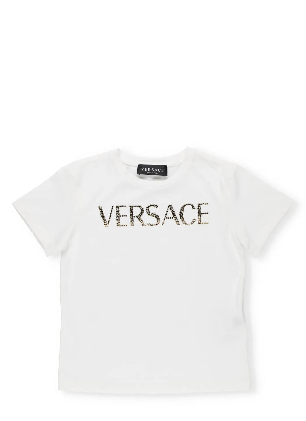 Versace Kids Embellished Logo T-Shirt