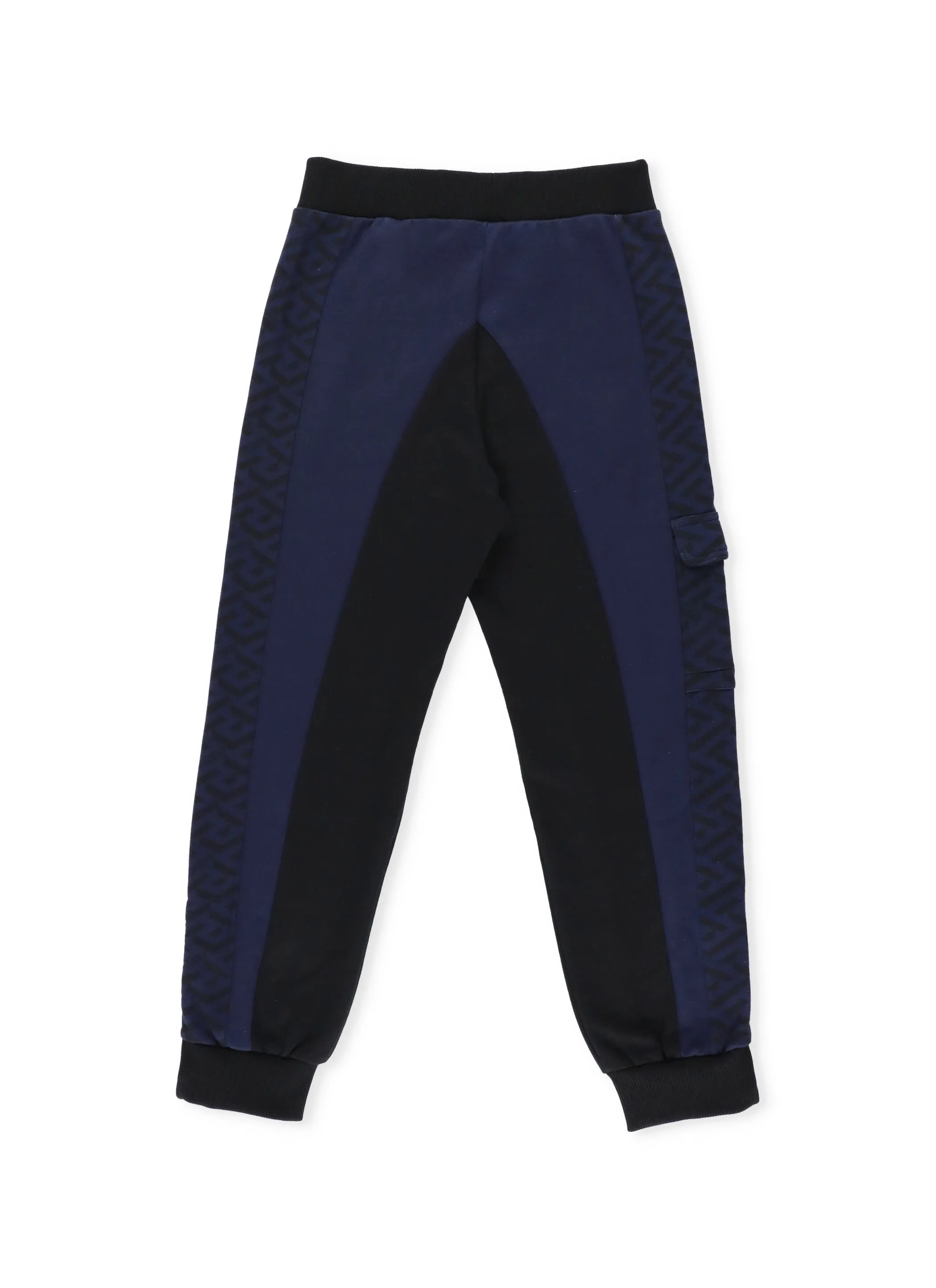 Versace Kids Logo Embroidered Track Pants