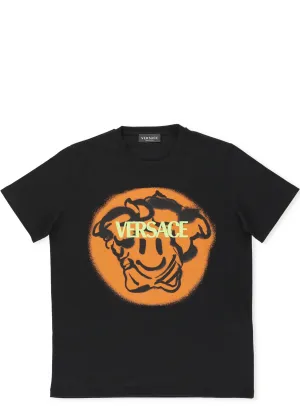 Versace Kids Logo Print T-Shirt