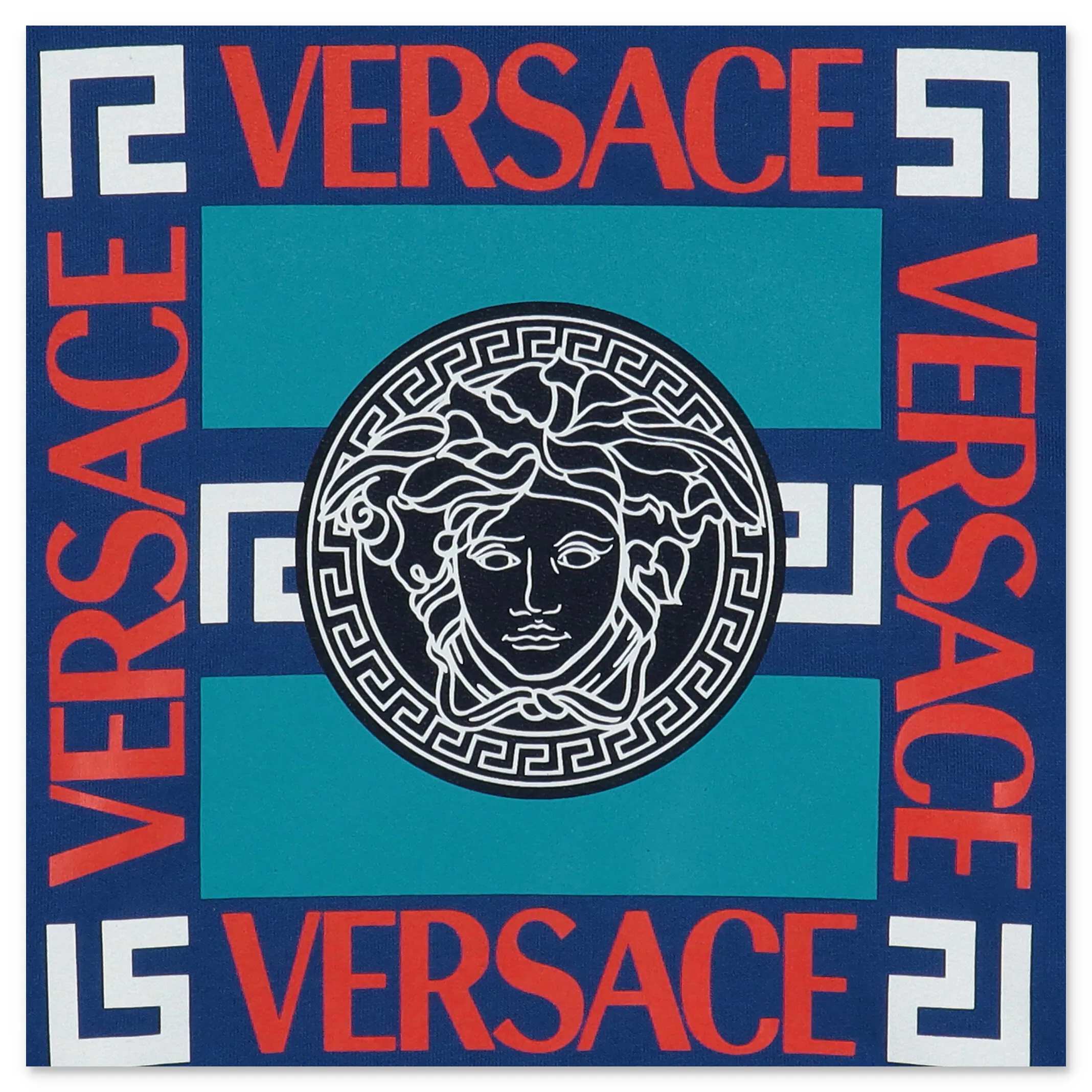 Versace Kids Medusa Logo Print Hoodie