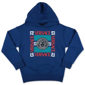 Versace Kids Medusa Logo Print Hoodie