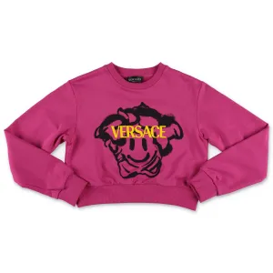 Versace Kids Medusa Logo Printed Sweatshirt