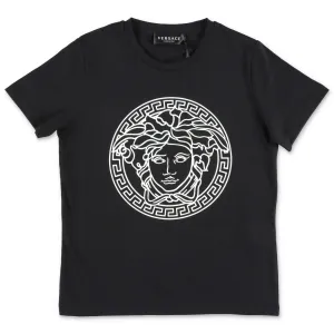 Versace Kids Medusa Printed Crewneck T-Shirt