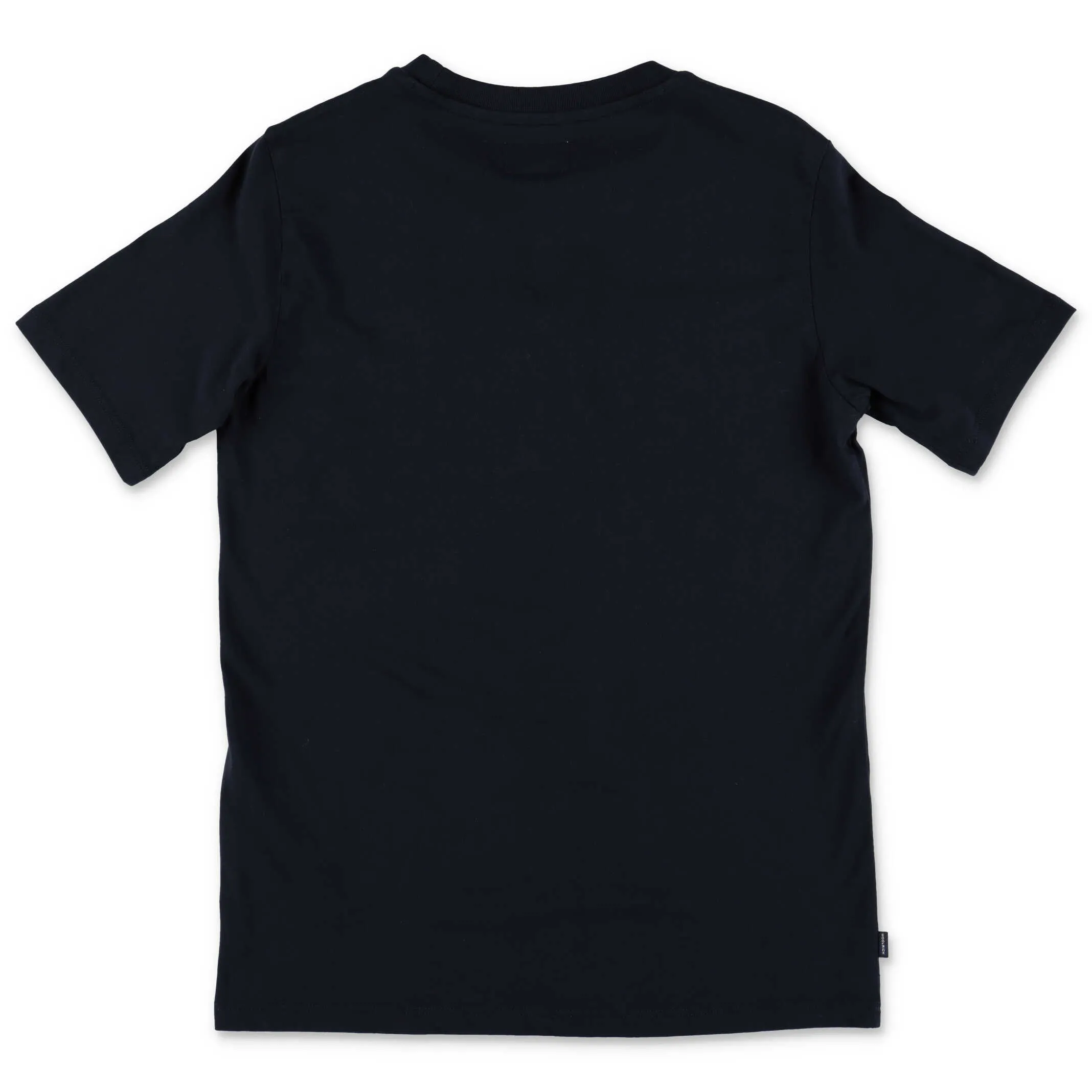 Woolrich Kids Flocked Logo T-Shirt