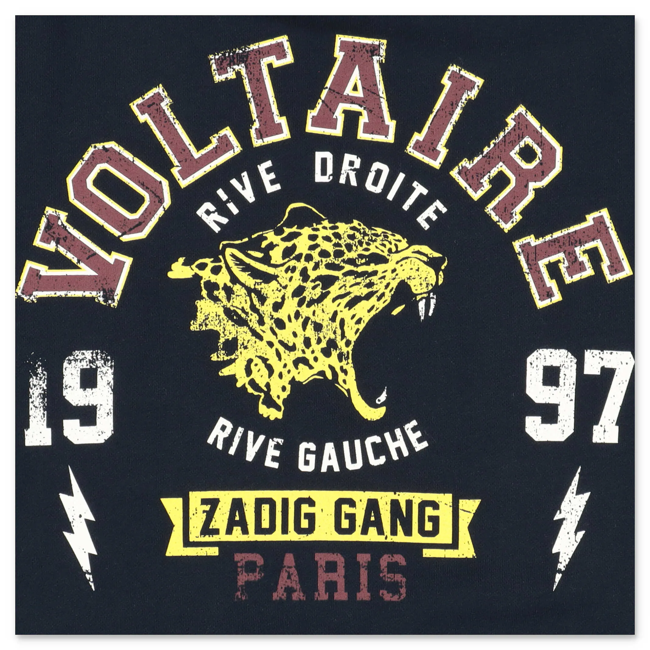 Zadig & Voltaire Kids Graphic Logo Printed Sweatshirt