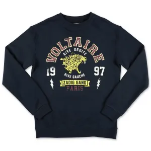 Zadig & Voltaire Kids Graphic Logo Printed Sweatshirt