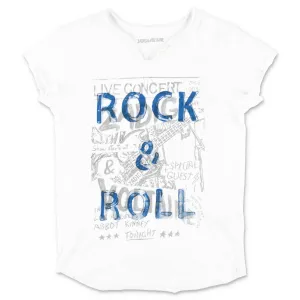 Zadig & Voltaire Kids Graphic Print Crewneck T-Shirt