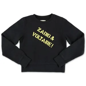 Zadig & Voltaire Kids Logo Printed Sweatshirt
