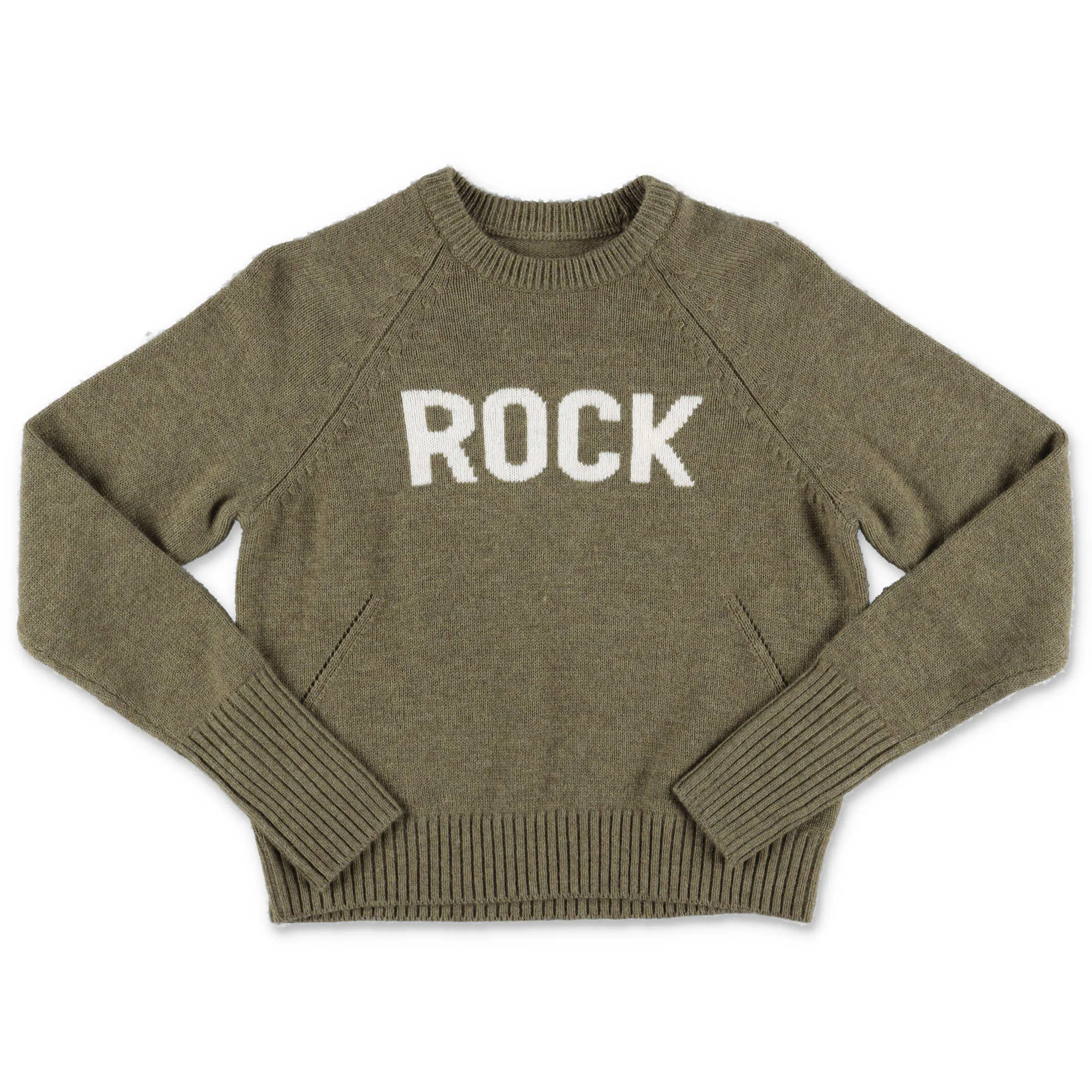 Zadig & Voltaire Kids Rock Intarsia Knit Jumper